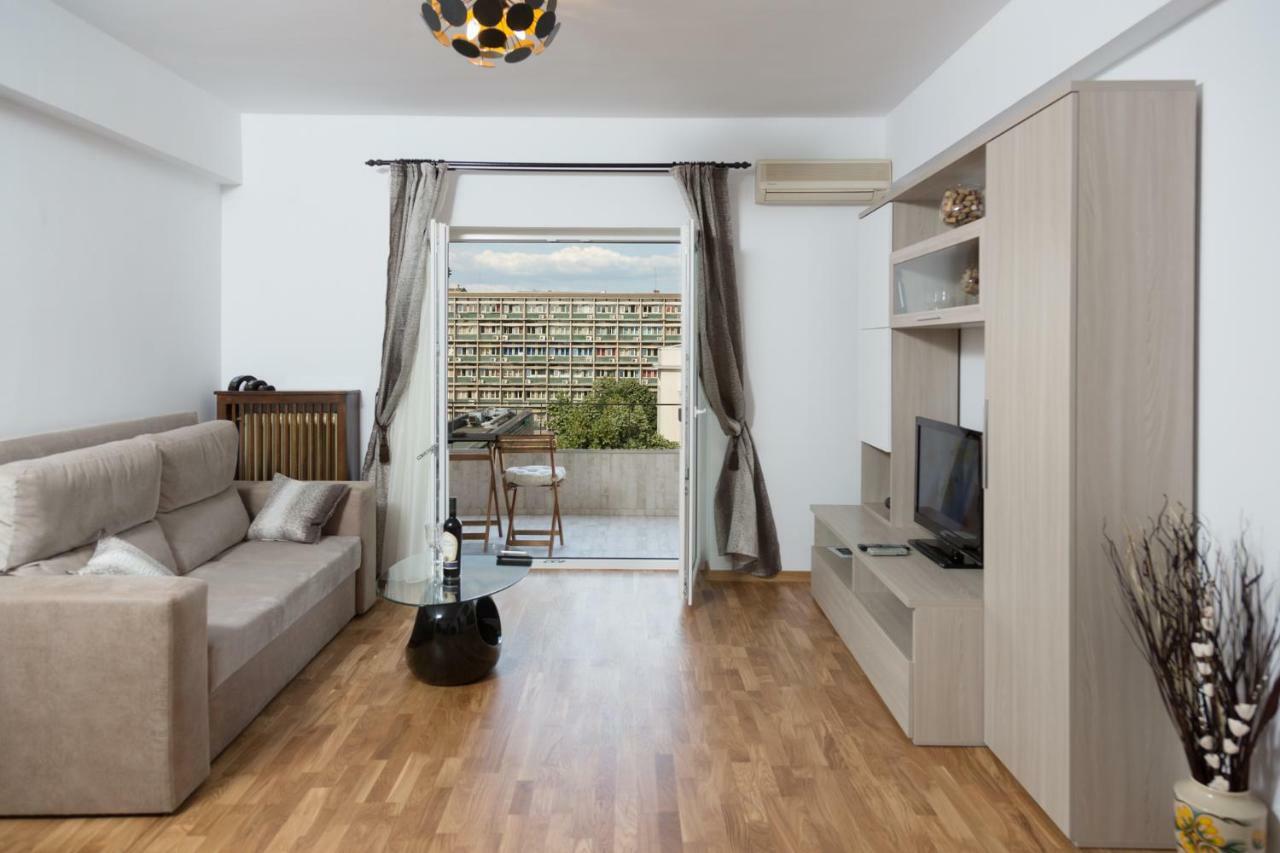 Central Luxury Flat With Terrace - Adela Accommodation - Ideal For Long Stays Bukarest Eksteriør billede